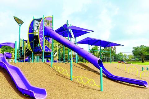 Thomas Memorial Park playground receives big upgrade