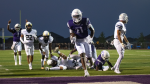 Elgin High School varsity football senior running back Darren Harper (21) crosses the goal line for a touchdown on Friday night duing the Wildcats’ dominant home victory over Austin Akins High School. Read about the Wildcats win on page 5. Photo by Marc